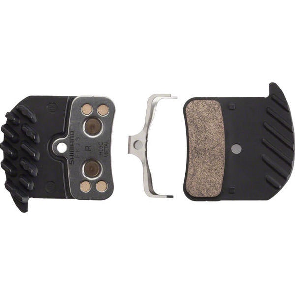 Shimano H03C Metal Disc Brake Pad With Fins